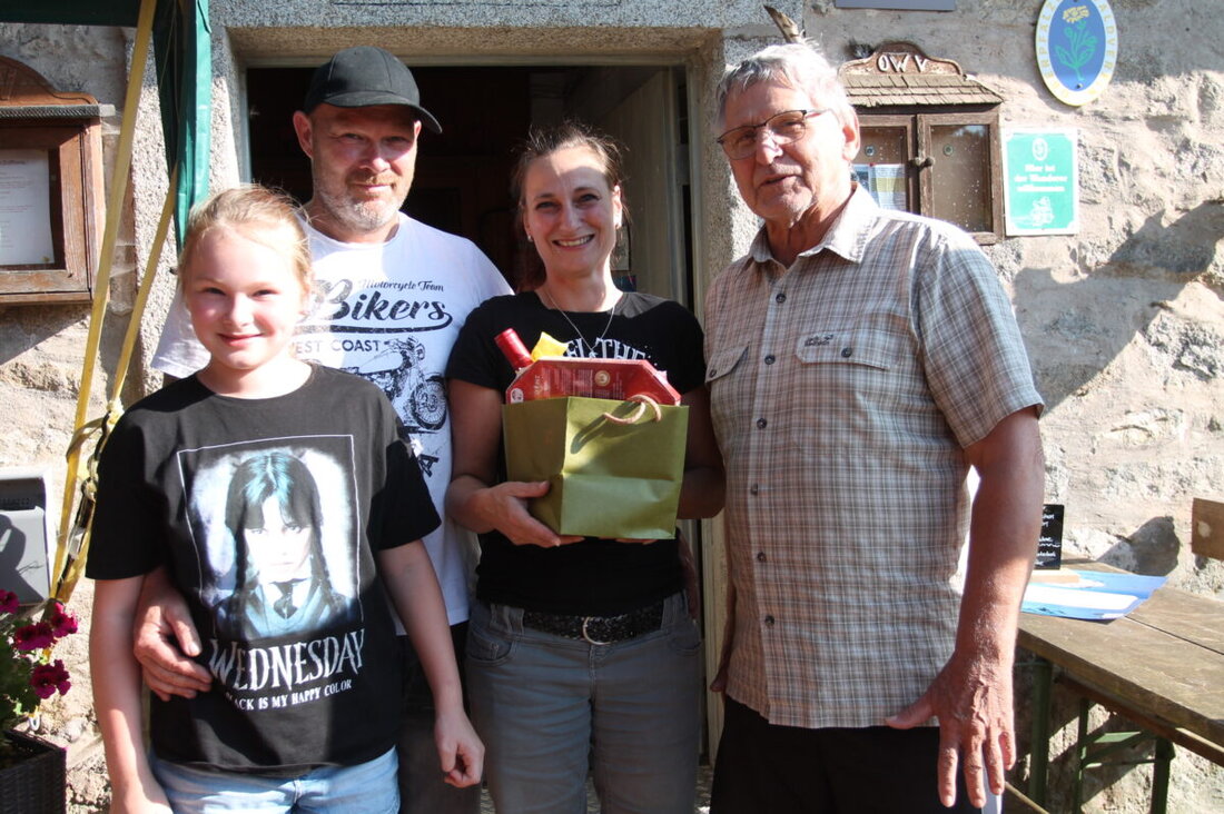 Georgenberg. Melanie und Daniel Siebert bewirtschaften seit einem Jahr die Alte Mühle in Gehenhammer, die unter Denkmalschutz steht, und erhalten dafür Lob.