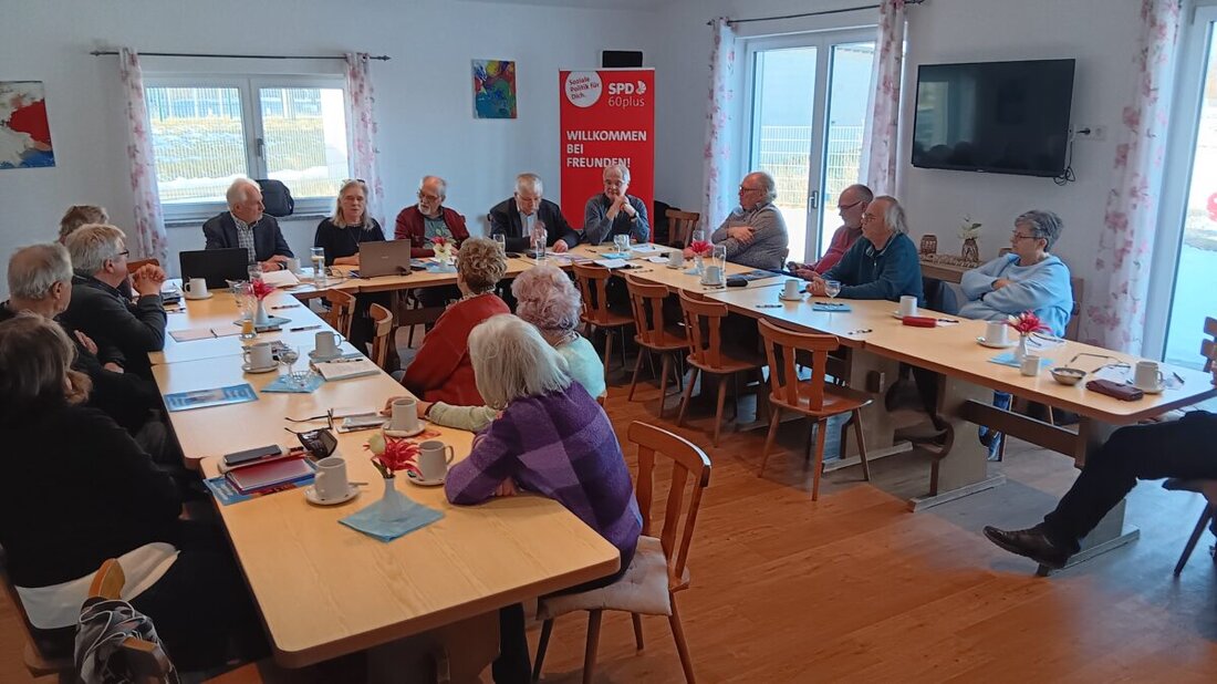 Weiden. Bei der Klausur der SPD-AG 60plus Oberpfalz standen Pflege und Forderungen zur Kommunalwahl im Fokus. Oesterle warb für bezahlbares Wohnen, Barrierefreiheit, digitale Teilhabe und Entlastung pflegender Angehöriger.