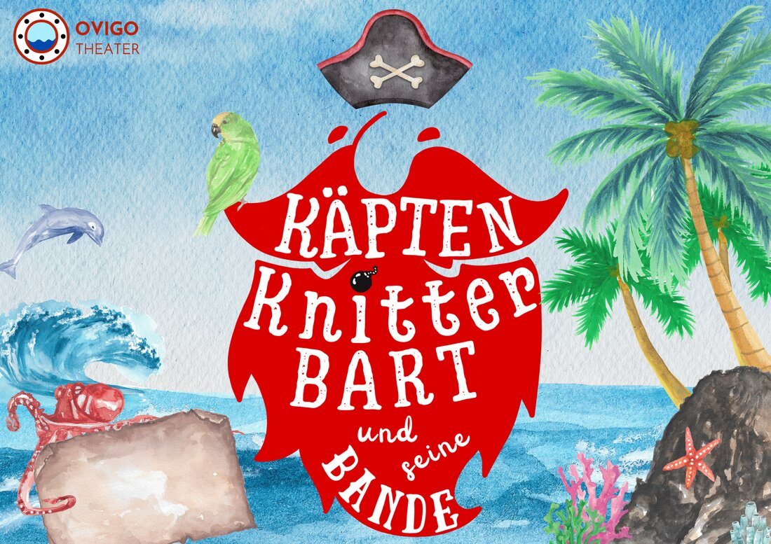 Teublitz. Das OVIGO Theater präsentiert am 2. August 2025 das Kinderstück „Käpten Knitterbart und seine Bande“ im Rahmen des Sommerferienprogramms. Eintritt kostet 2 Euro pro Kind, frühzeitige Anmeldung empfohlen.