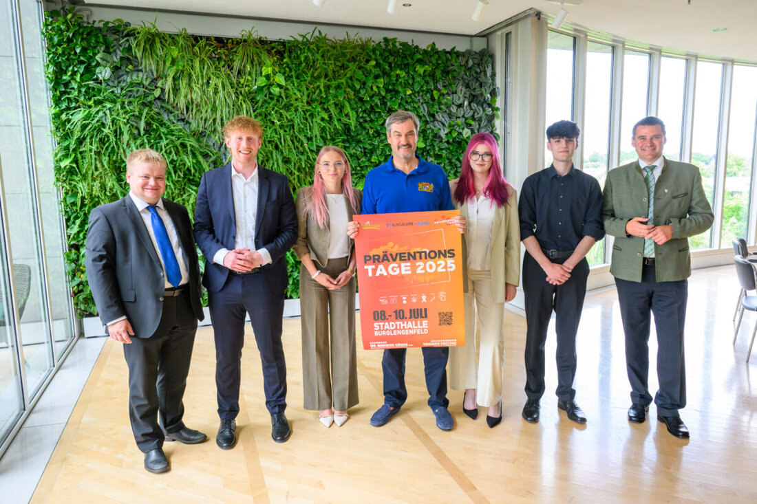 Burglengenfeld. Vom 8. bis 10. Juli 2025 finden in der Stadthalle und auf dem Schulgelände im Naabtalpark die Präventionstage 2025 statt, eine Jugendveranstaltung zur Sensibilisierung für gesellschaftliche Herausforderungen. Über 3.000 Schüler werden in Workshops Themen wie mentale Gesundheit und Medienkonsum bearbeiten, unterstützt durch eine Vielzahl an Partnern und Sponsoren.
