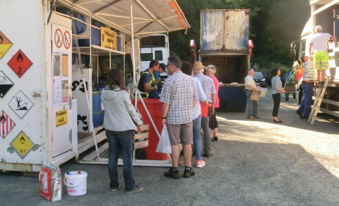 Neustadt/WN. Es ist wieder soweit. Nächsten Mittwoch findet die Problemmüllsammlung statt.