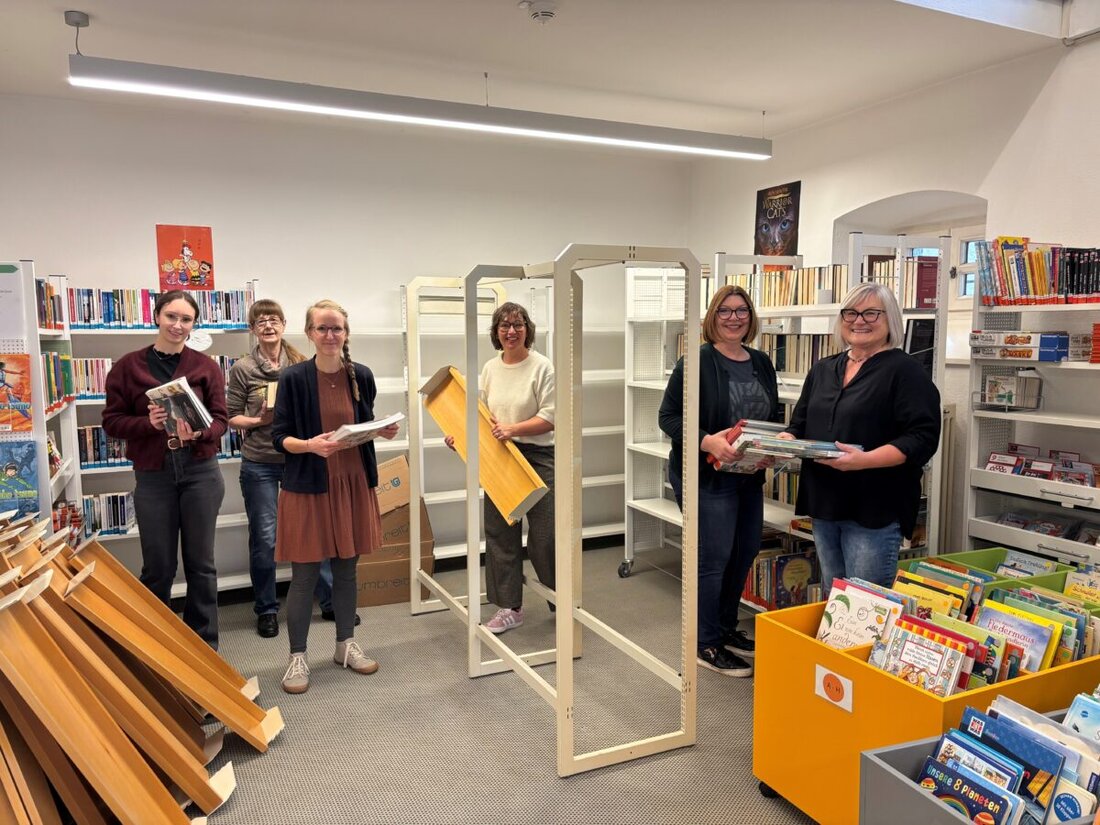 Burglengenfeld. Die Stadtbibliothek wird renoviert und bleibt von 12. November 2025 bis 1. Januar 2026 geschlossen. Dienstags bis donnerstags ist das Team von 9 bis 12 Uhr vor Ort und bietet einen Medienflohmarkt.