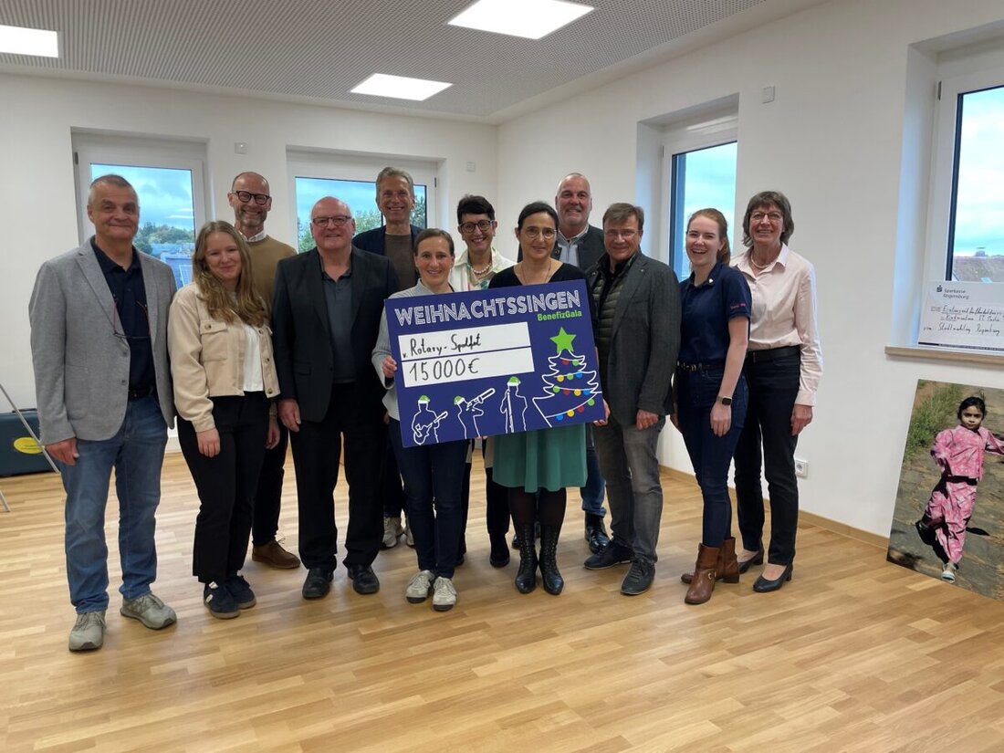 Regensburg. Das erste Rotary Familiensportfest sammelte 15.000 Euro für das Regensburger Weihnachtssingen und den Neubau des Kinderzentrums St. Martin der KJF.