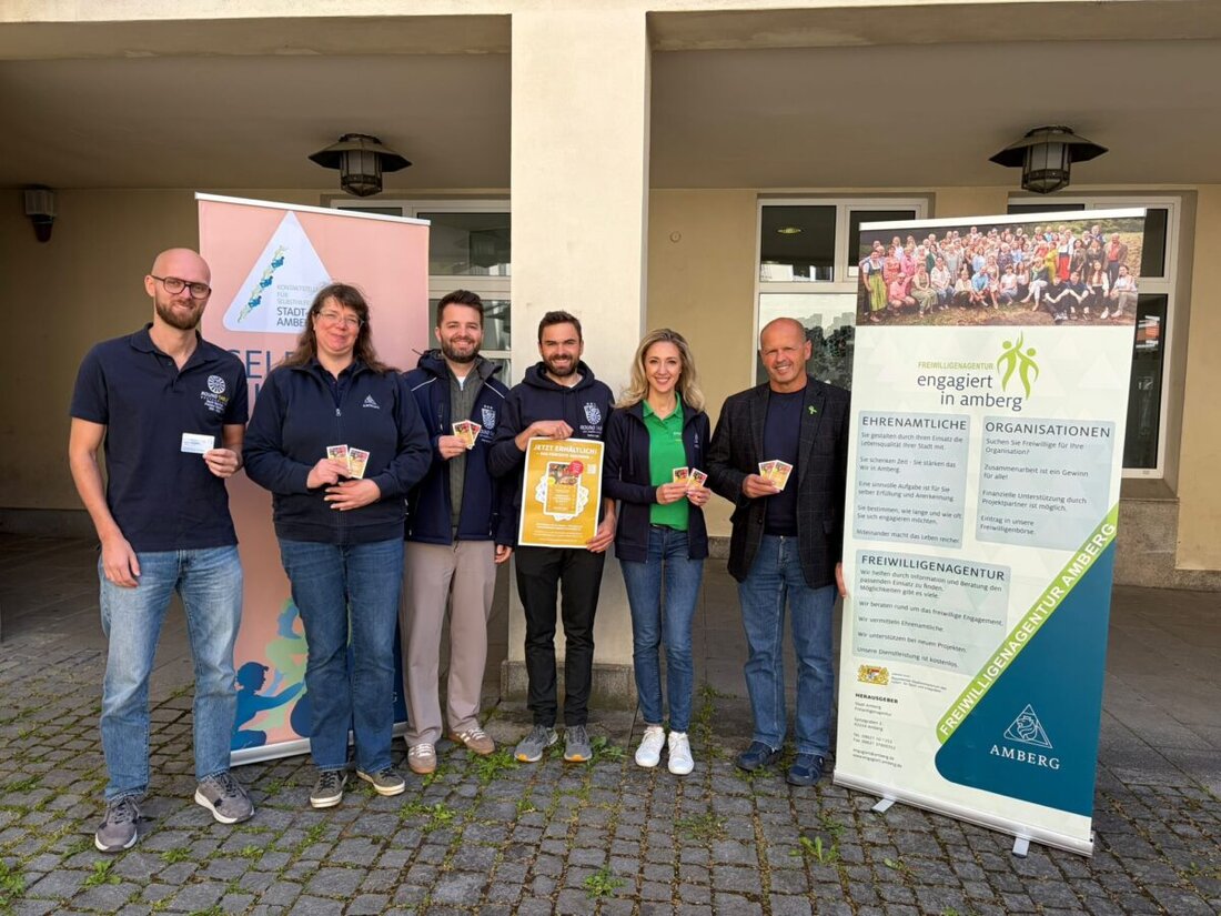Amberg. Am Samstag, 23. Mai, dankt Round Table 235 Amberg-Sulzbach mit über 100 Gastronomiequartetten Ehrenamtlichen im Cineplex. Freiwilligenagentur und Kontaktstelle beraten von 15 bis 20 Uhr; Quartett kostet sonst zwölf Euro.