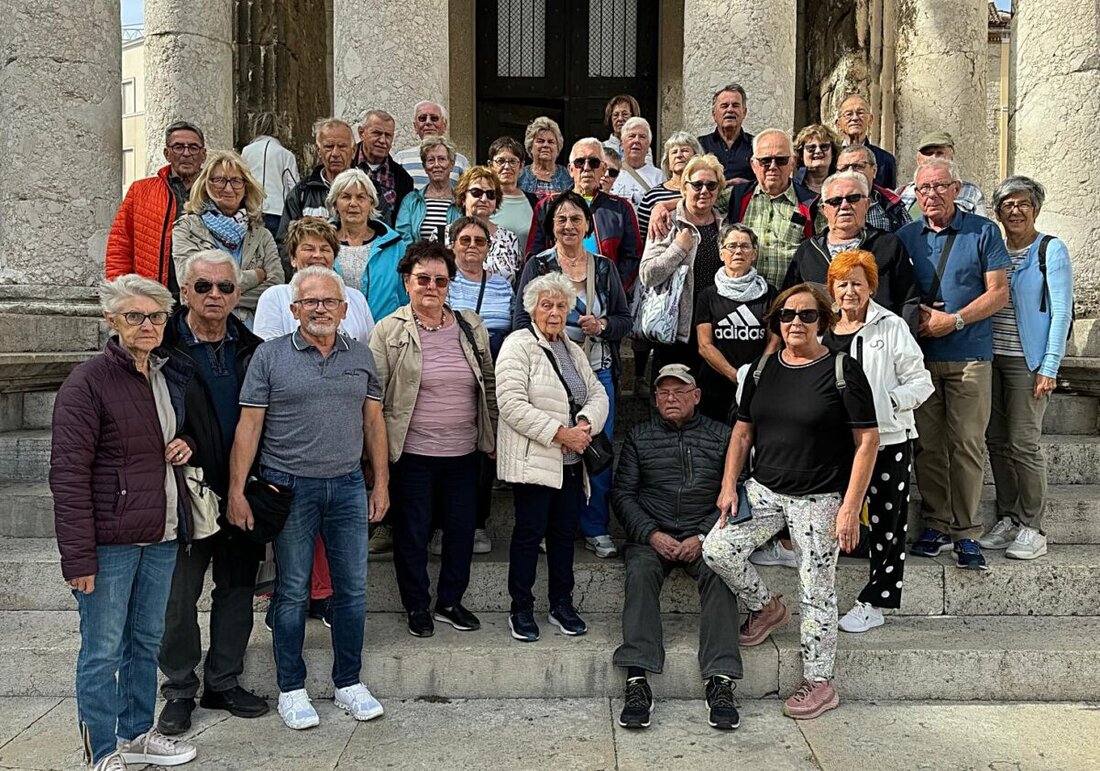 Bechtsrieth. 47 Teilnehmer der SPD Bechtsrieth lobten die gut organisierte Sechs-Tages-Reise nach Kroatien mit verschiedenen Ausflügen, inklusive Besuche in Roviny, Motovun, Groznja und Cres.