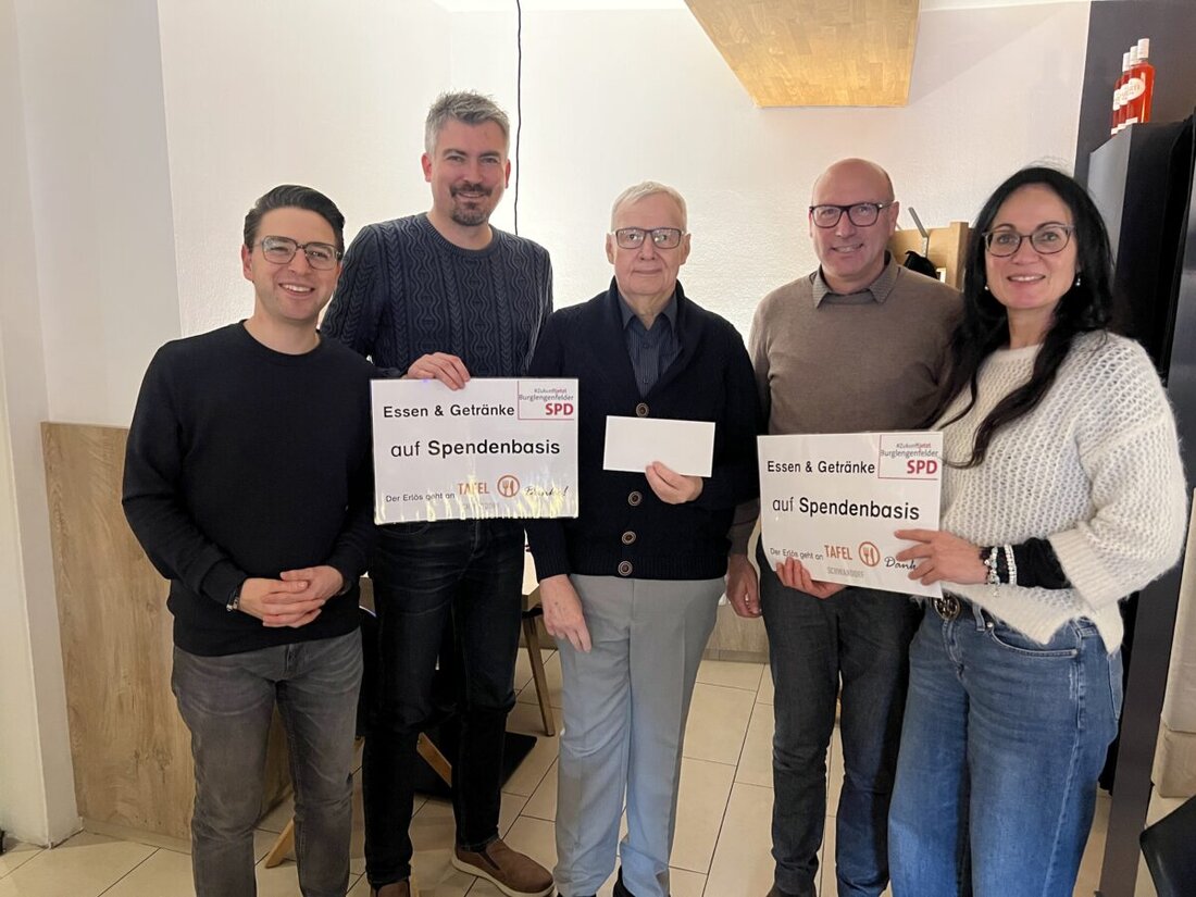 Burglengenfeld. Der SPD-Ortsverein spendet 600 Euro an die Schwandorfer Tafel, betont nach Schlagzeilen aus Regensburg deren Eigenständigkeit und wirbt um Helfer, mittwochs zwölf bis 17 Uhr in Maxhütte-Haidhof.