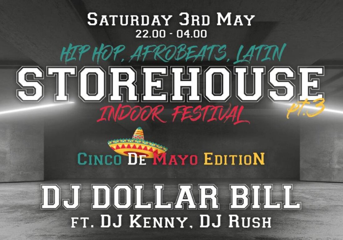 Weiden. Das STOREHOUSE Indoor Festival - Part 3, präsentiert von NXT Events in Weiden, Alte Hauptpost, bietet ein einzigartiges Musikspektakel mit Hip Hop, RnB & Afrobeats. Tickets für das Event am 3. Mai 2025, ab 22 Uhr, sind auf okticket.de erhältlich.