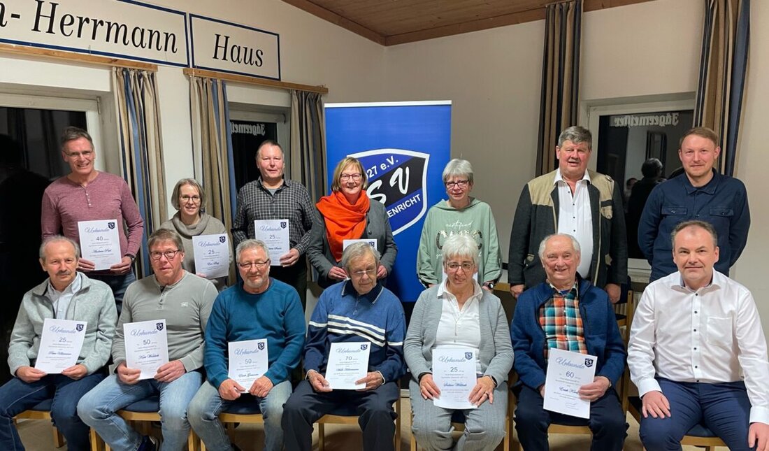 Etzenricht. Der SV Etzenricht blickt auf ein erfolgreiches Jahr zurück, kämpft aber mit steigenden Kosten und Infrastrukturinvestitionen. Ehrungen für langjährige Mitglieder und erfolgreiche Projekte prägten die Jahreshauptversammlung.