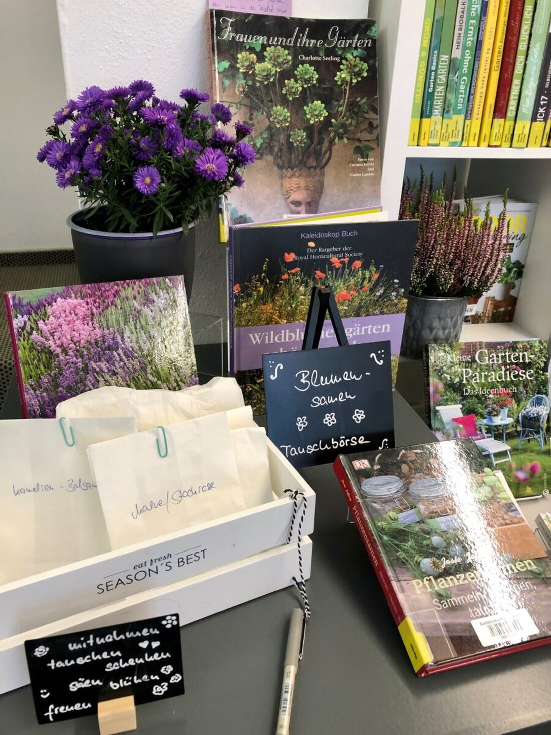 Burglengenfeld. Zum kalendarischen Frühlingsanfang startet in der Stadtbibliothek eine Saatgut-Börse für Gartenbegeisterte.