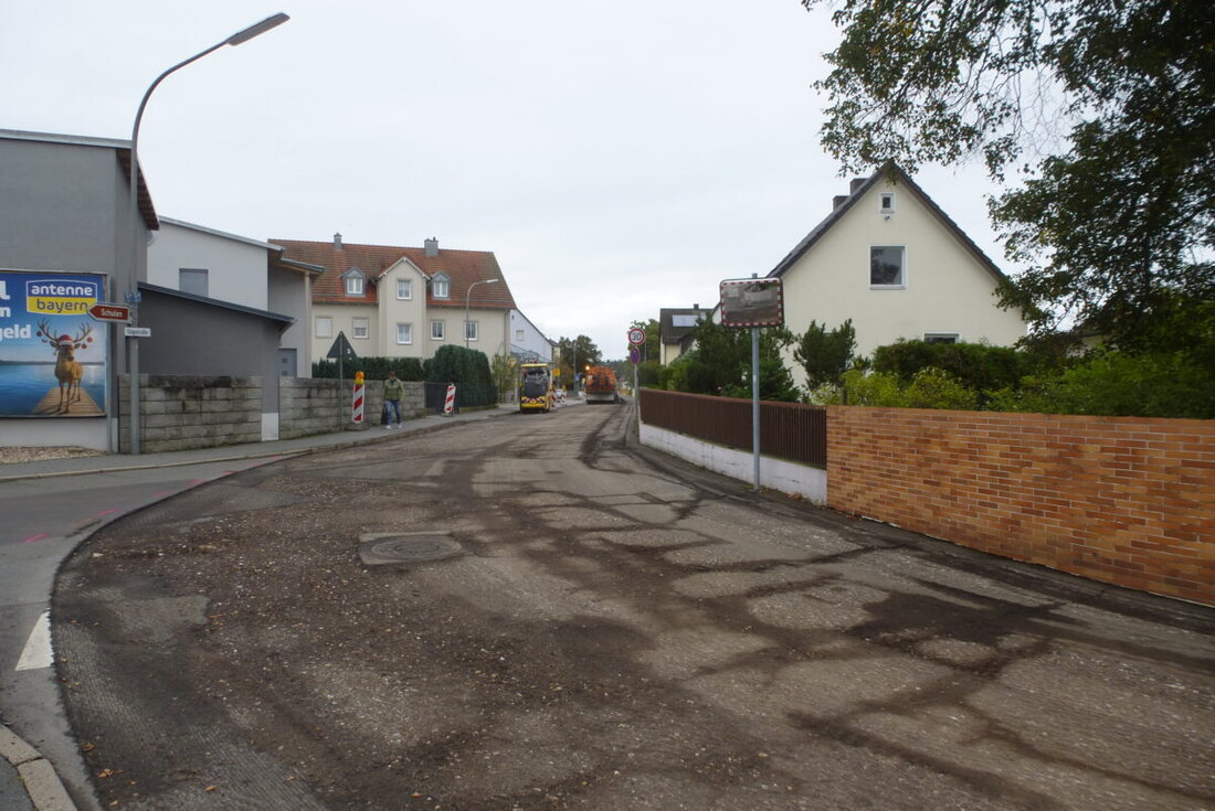 Weiherhammer. Die Gemeinde saniert Ortsstraßen und sperrt die Sägstraße.