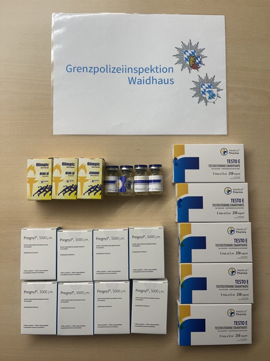 Wernberg-Köblitz. Auf der Autobahn A6 stoppten Schleierfahnder ein Auto und fanden in einer Sporttasche im Kofferraum eine erhebliche Menge verbotener Dopingmittel.