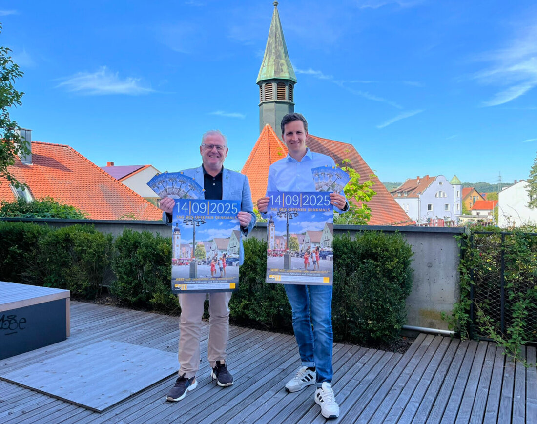 Schwandorf. Stadtgeschichte hautnah erleben und hinter sonst meist verschlossene Türen blicken – das ist die Intention des alljährlichen „Tag des offenen Denkmals“. Auch 2025 beteiligt sich die Große Kreisstadt mit einem bunten Programm an diesem bundesweiten Aktionstag. Dieses Jahr steht er unter dem Motto „Wert-voll: unbezahlbar oder unersetzlich?“