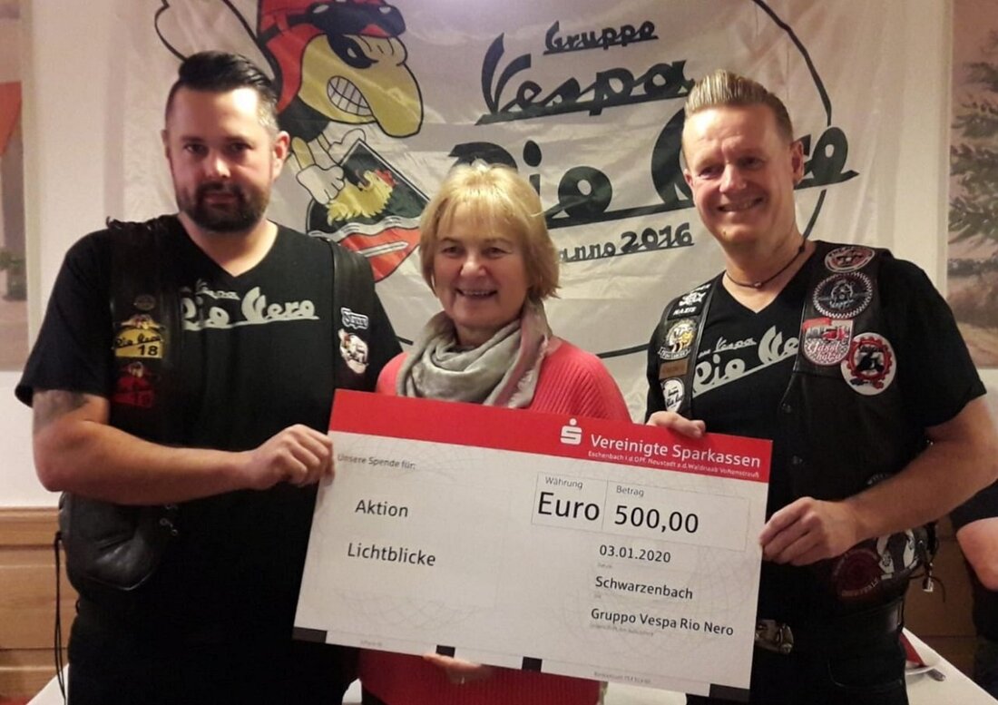 Schwarzenbach. Die beiden Veranstaltungen des Vespaclubs Rio Nero entpuppten sich erneut als voller Erfolg. Da überlegten die Vespafahrer nicht lange und entschieden, einen Teil des Gewinns für die gute Sache [&hellip;]