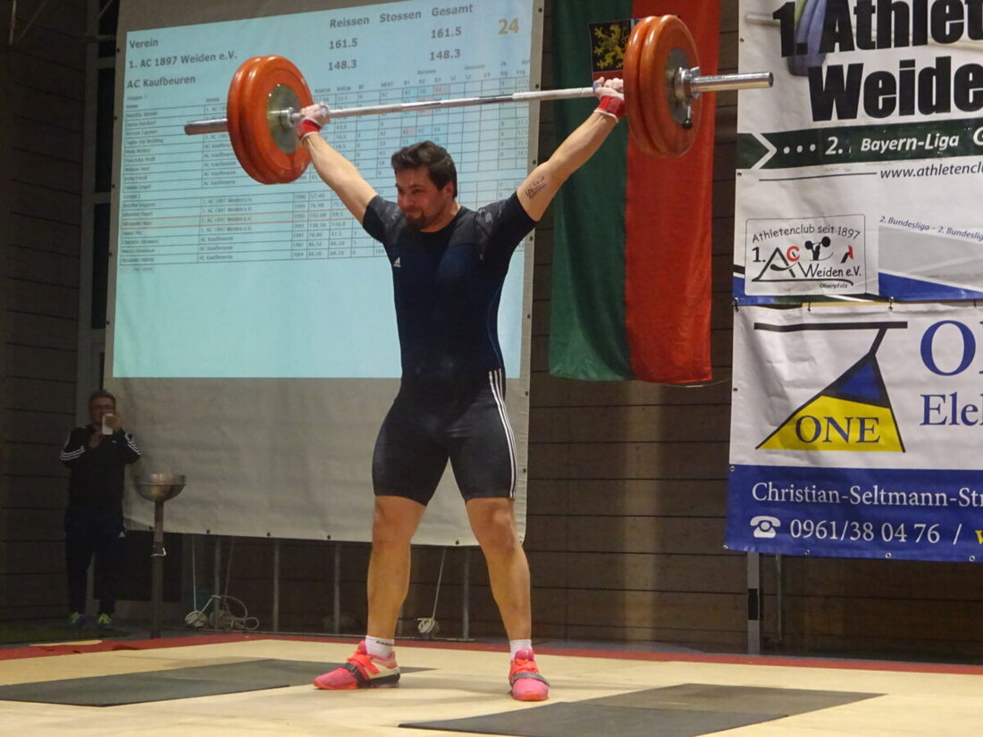 Weiden. Am Samstag empfängt der 1. AC Weiden den 1. AC Bayreuth zum Bayernliga-Duell. Weiden steigerte sich zuletzt bis auf 470,5 Punkte. Beginn ist 17 Uhr in der Turnhalle der Max-Reger-Schule.