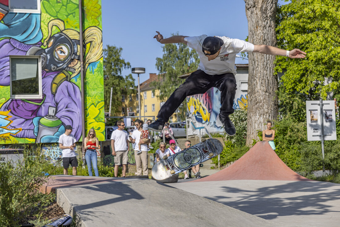 Schwandorf. Am 14. September versammelt sich die Skateboard-Szene im Schwandorfer Skatepark für den SkateOff 2-Contest, mit Workshops, Rahmenprogramm und Aftershow-Party.