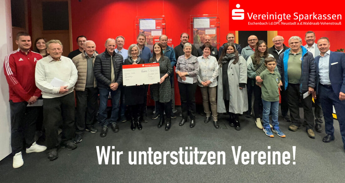 Pleystein. Einige Vereine und Einrichtungen erhalten eine willkommene Finanzspritze von der Sparkasse. 