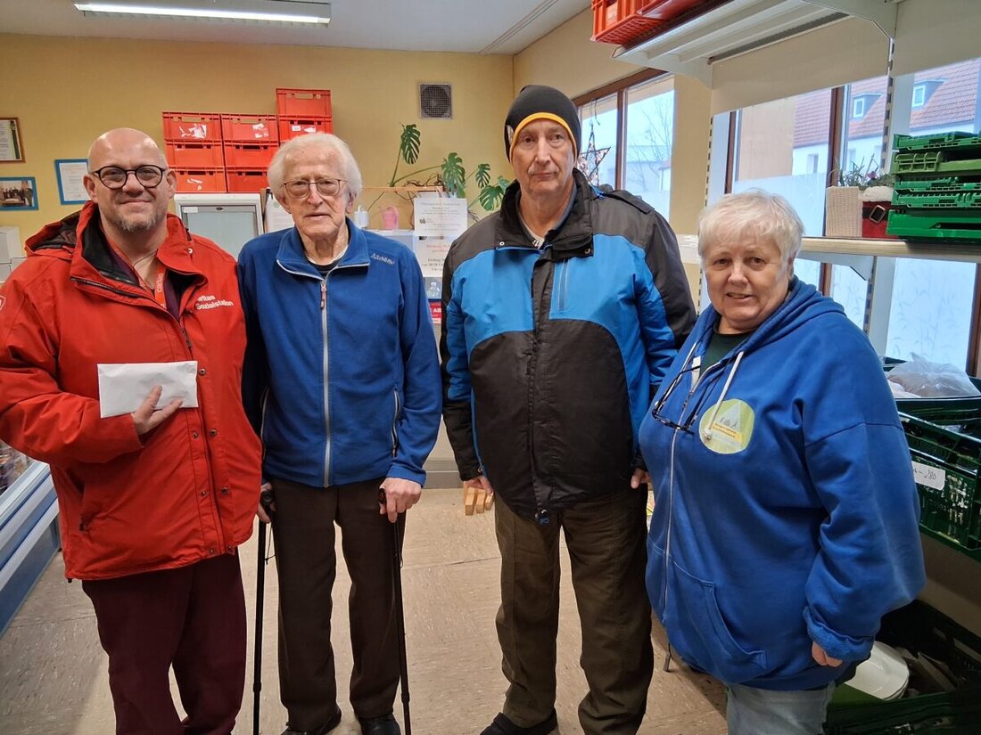 Grafenwöhr. Die Caritas-Sozialstation unterstützt seit Jahren die Wunschzettelaktion des Bürgerladens. Im Dezember 2025 sammelten Mitarbeitende und Besucher der Arche 377,76 € für Geschenke an Kinder.