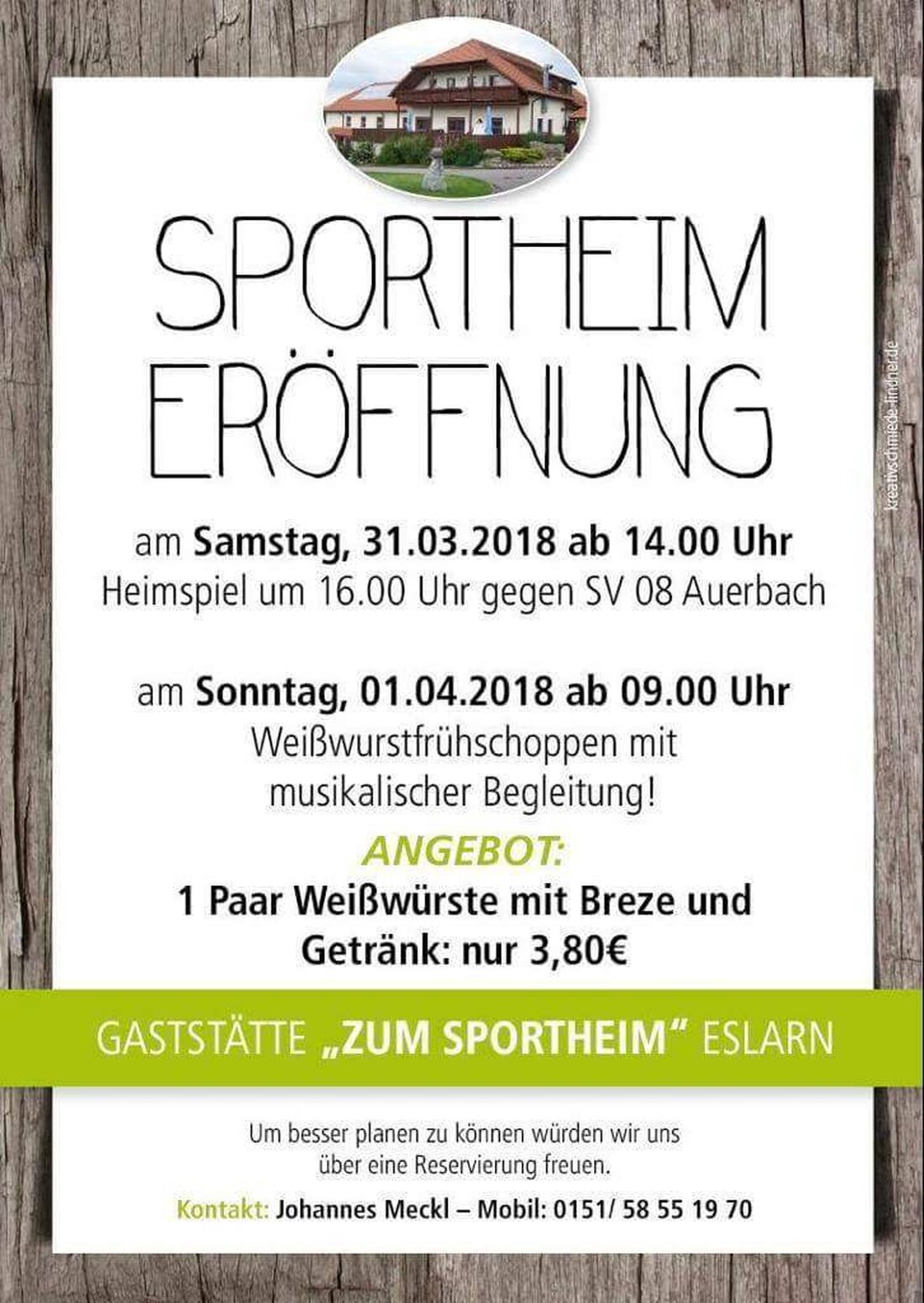 Eslarn. Die Marktgemeinde hat Grund zum Feiern: Gleich drei Neueröffnungen durften die Eslarner jetzt feiern. Am 24.02 machte das Musiccafe Heustodl den Start. Rund einen Monat später, folgte die Landmetzgerei Witt. [&hellip;]