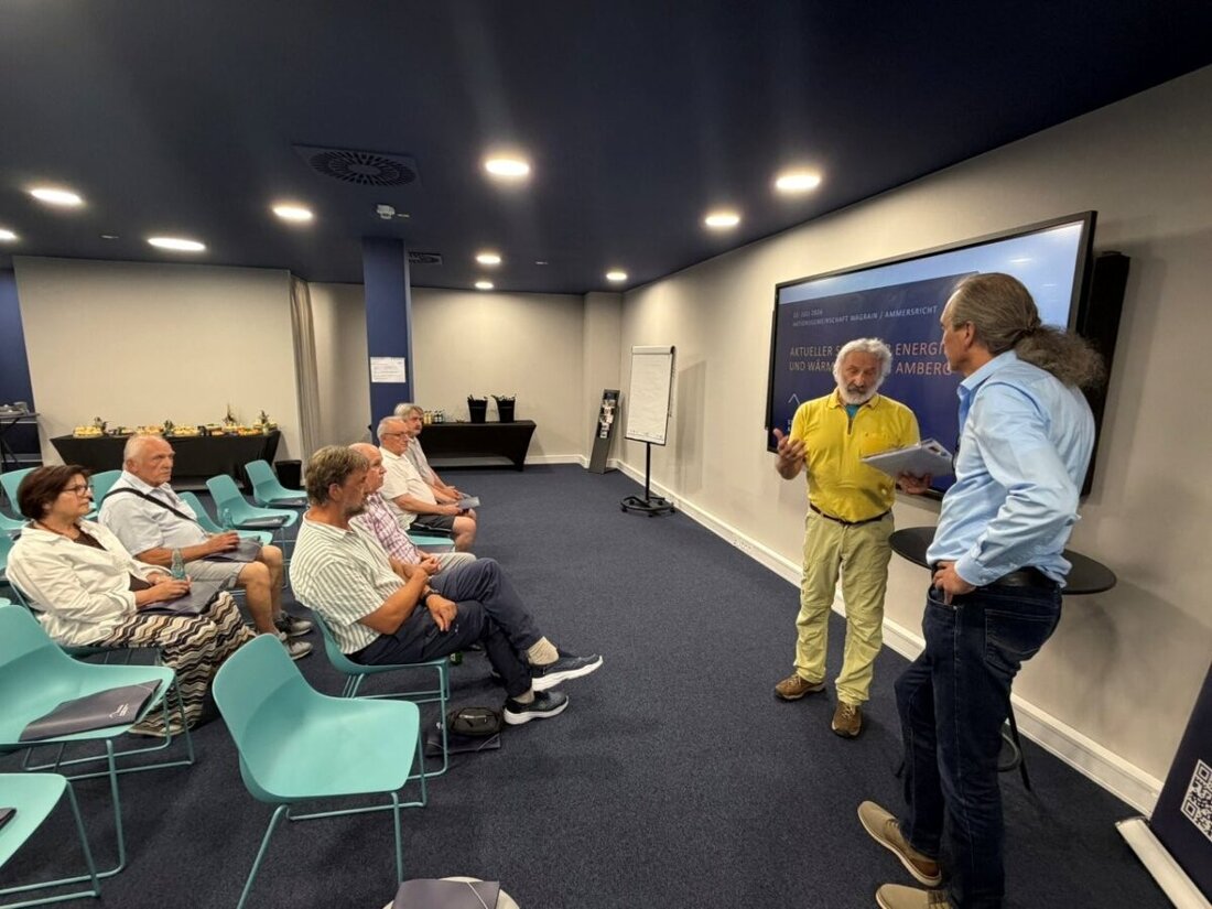 Amberg. Die Aktionsgemeinschaft Wagrain Ammersricht hat sich im Energiekompetenzzentrum der Stadtwerke über den Stand der Energiewende informiert. Im Fokus standen Wind- und Solarprojekte, Netzausbau, Wärmeplanung und E‑Mobilität.