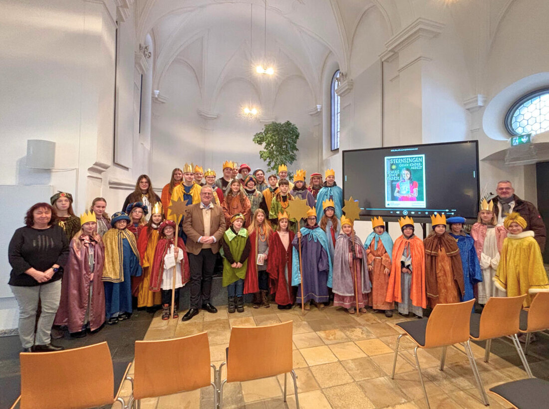 Schwandorf. Rund um den 6. Januar ziehen Sternsinger durch die Stadt, segnen Häuser und sammeln Spenden gegen Kinderarbeit.
