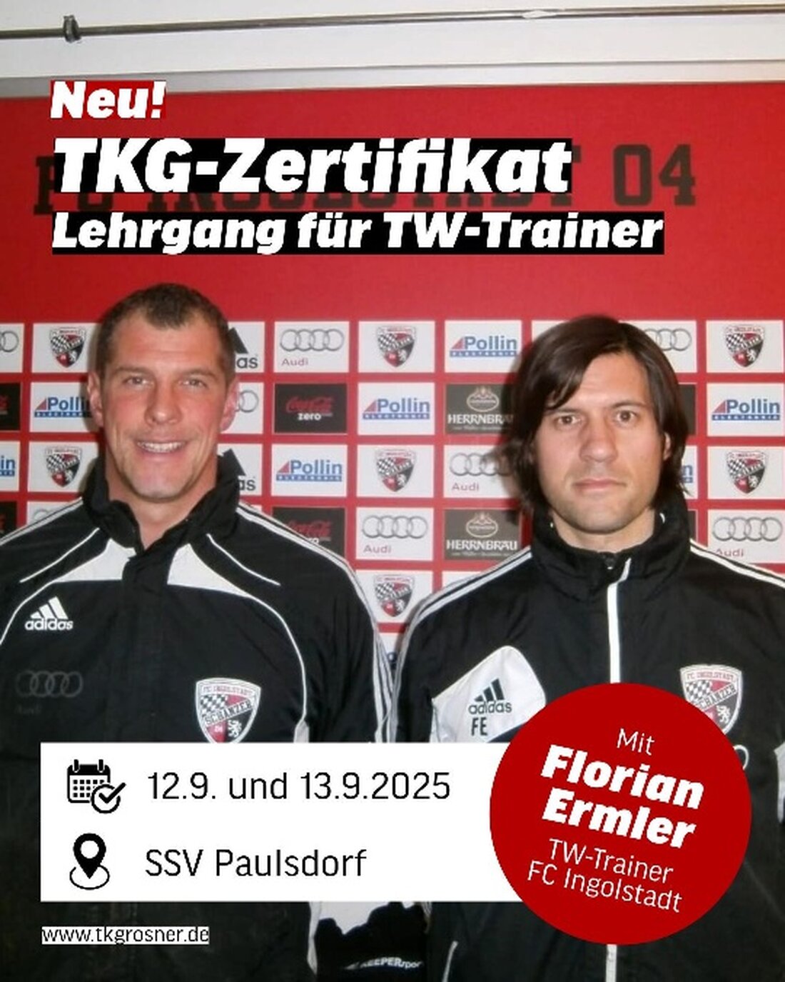 Paulsdorf: Wer eine intensive Weiterbildung rund um das Torwarttraining erleben will, sollte diesen Termin nicht verstreichen lassen! 