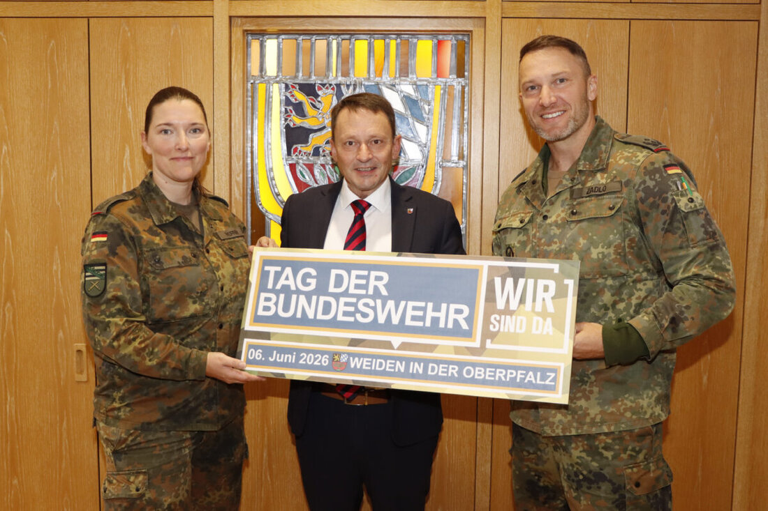 Weiden. 6. Juni 2026: Ein Tag, den man sich in der Oberpfalz bereits jetzt vormerken sollte. Der Bundeswehrstandort Weiden richtet den Tag der Bundeswehr 2026 in der Major-Radloff-Kaserne aus. 