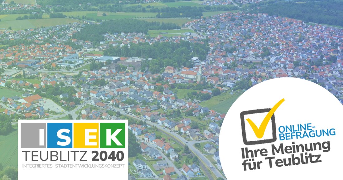 Teublitz. Die Stadt lädt zur Online-Befragung für das Integrierte Stadtentwicklungskonzept bis 30. Juni 2025 ein, um Bürgerbeteiligung zu fördern und Ideen zu sammeln. Weitere Beteiligungsformate folgen, Ziel ist die Fertigstellung des ISEK im Herbst 2026.