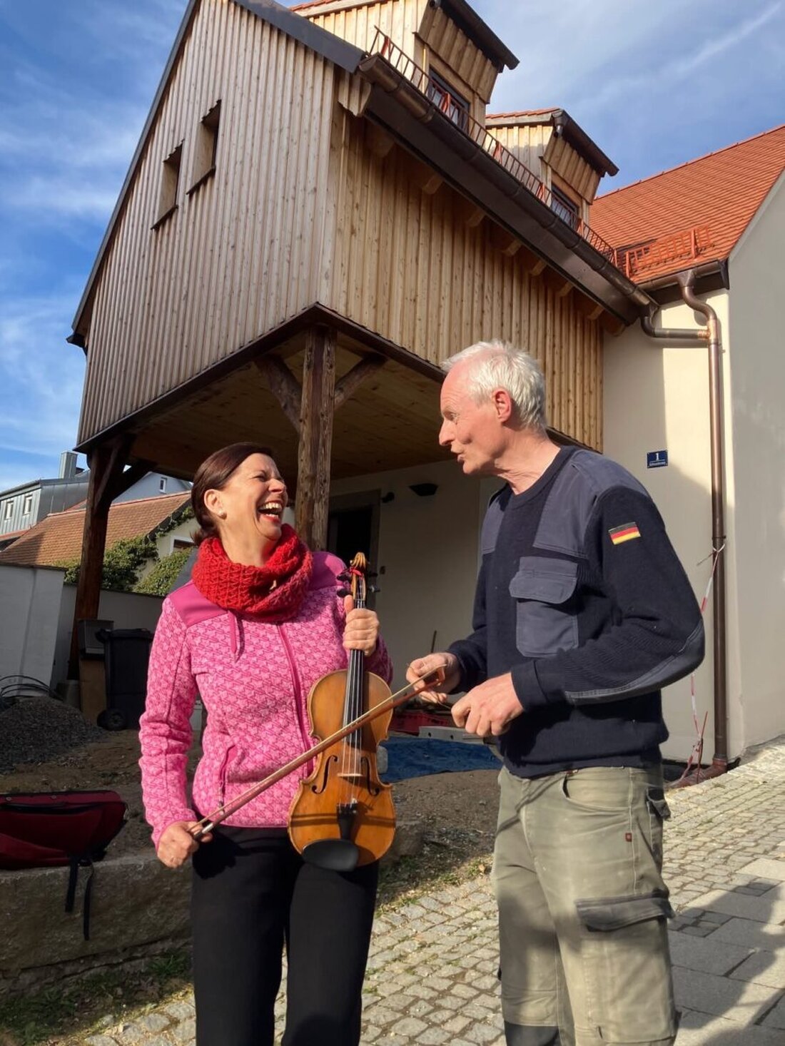 Windischeschenbach. Traudi Siferlinger war wieder spontan mit ihrem BR Team unterwegs und zwar diesmal in Windischeschenbach. 