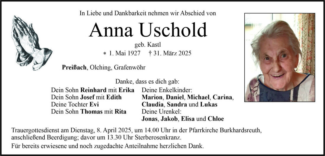 Begleitet durch: Bestattung Bauer - Weiden