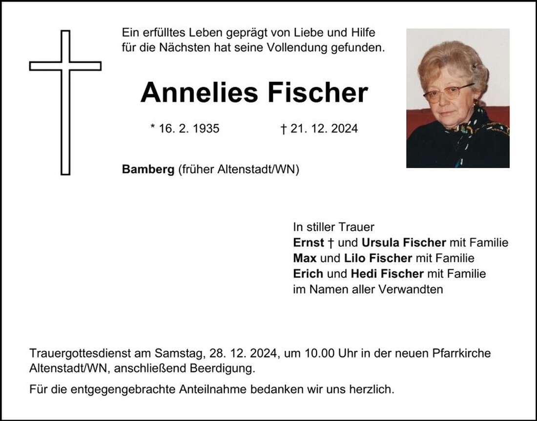 Begleitet durch: Bestattung Schmid - Neustadt/WN