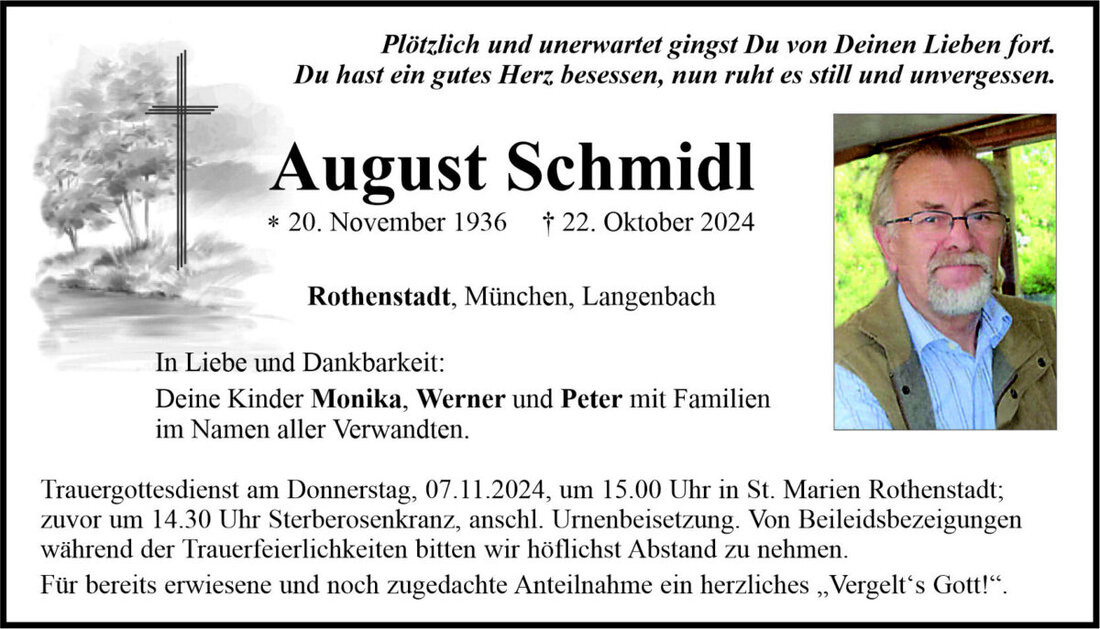 Begleitet durch: Bestattung Bauer - Weiden