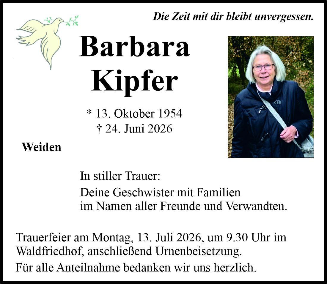 Begleitet durch: Bestattung Bauer - Weiden