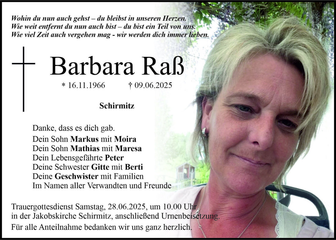 Begleitet durch: Bestattung Bauer - Weiden