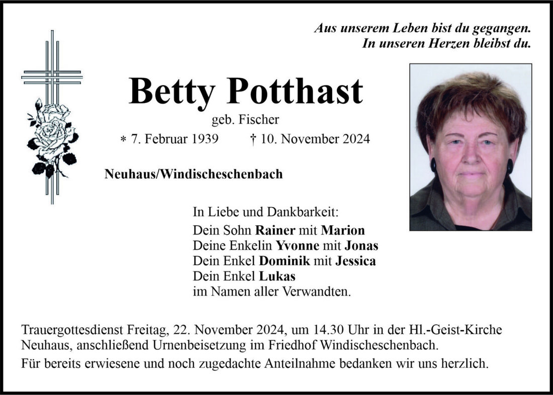 Begleitet durch: Bestattung Bauer - Weiden