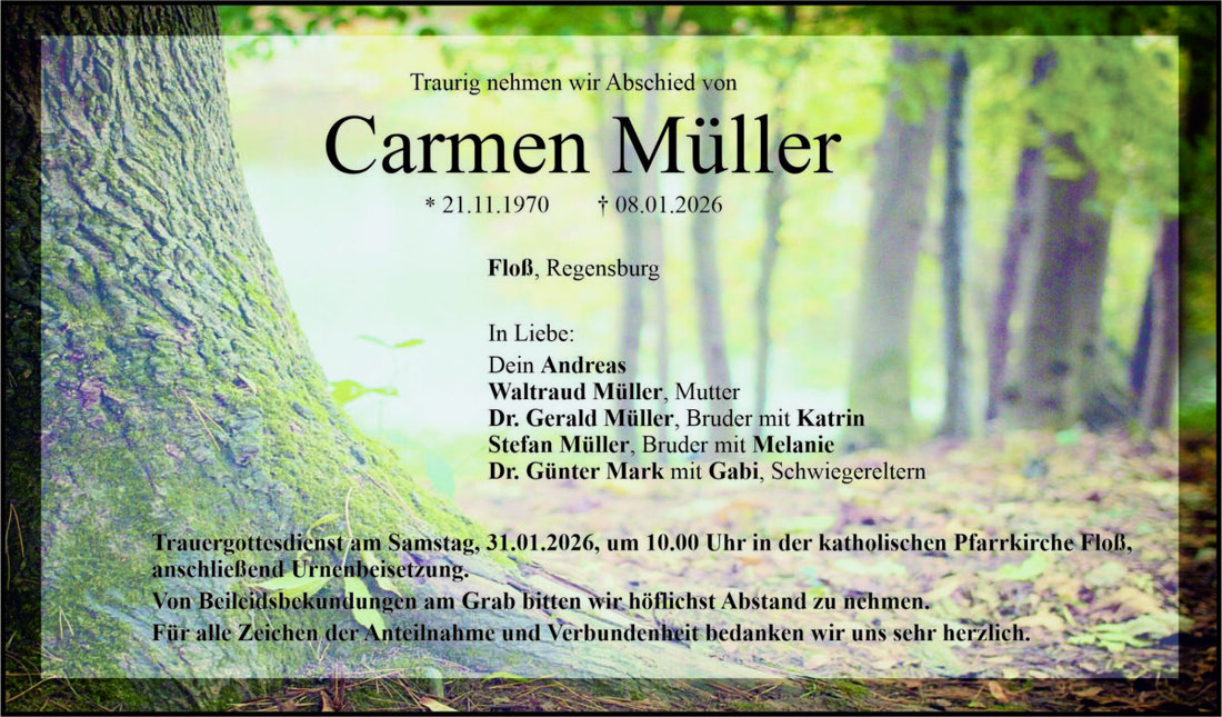 Begleitet durch: Bestattung Bauer - Weiden