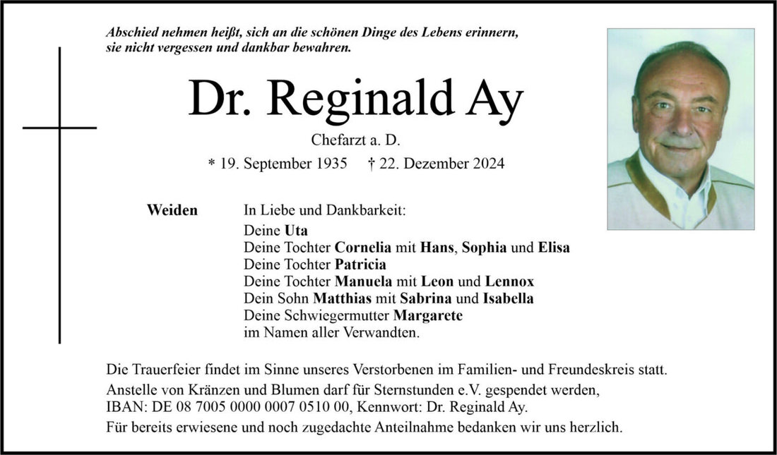 Begleitet durch: Bestattung Bauer - Weiden