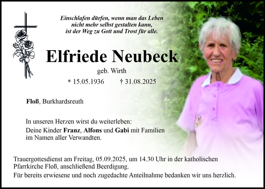 Begleitet durch: Bestattung Bauer - Weiden