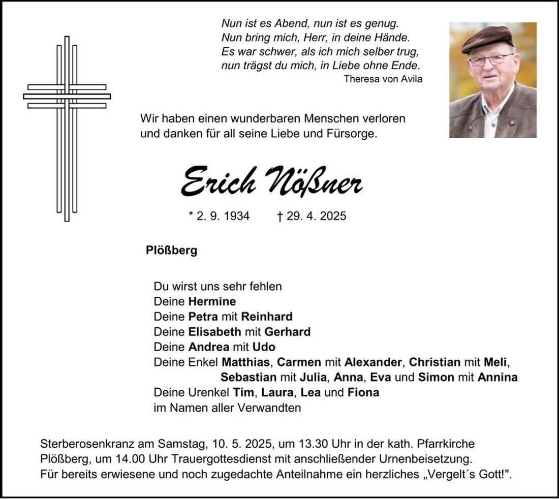 Begleitet durch: Bestattung Schmid - Neustadt/WN