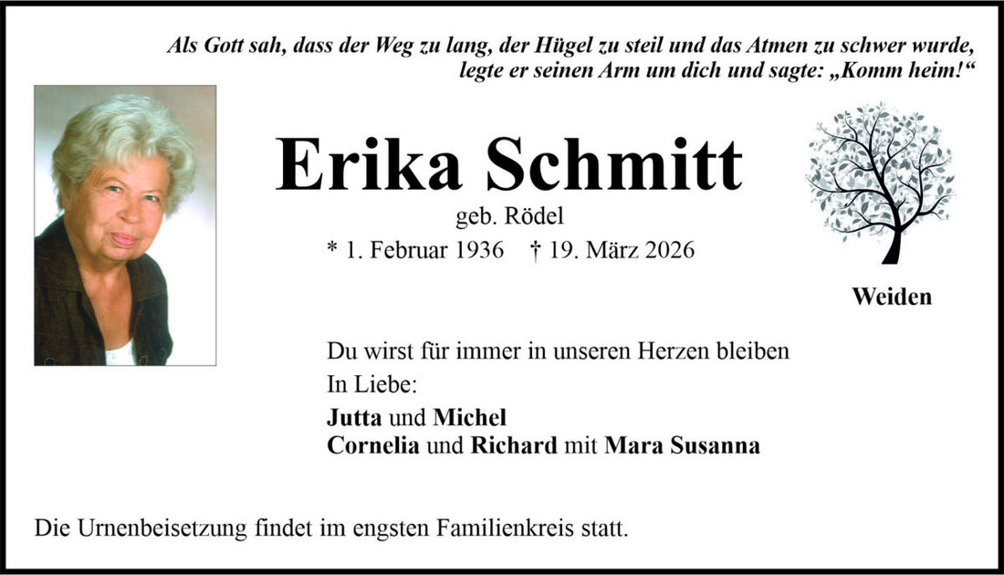 Begleitet durch: Bestattung Bauer - Weiden