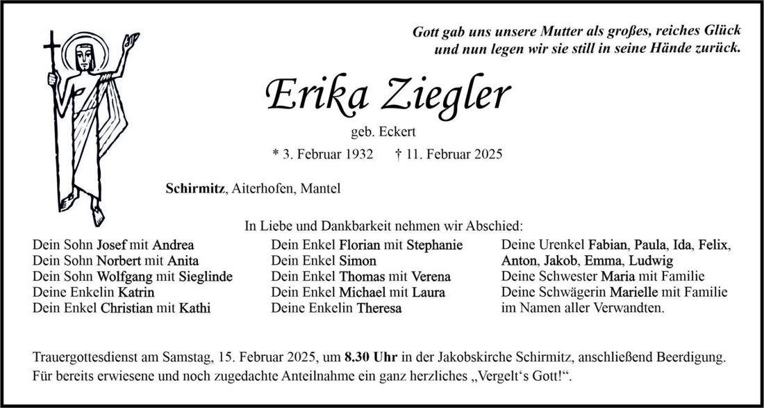 Begleitet durch: Bestattung Bauer - Weiden