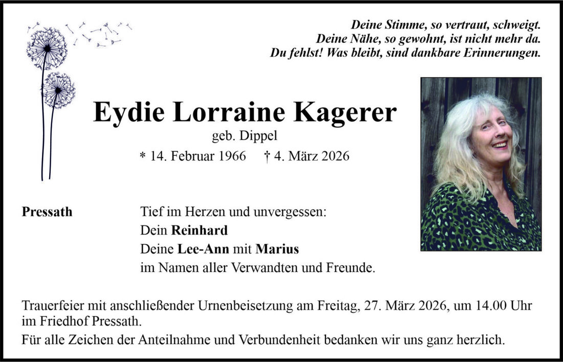 Begleitet durch: Bestattung Bauer - Weiden