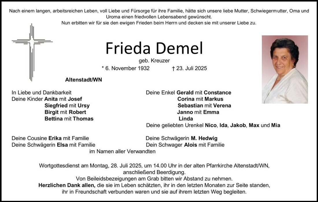 Begleitet durch: Bestattung Schmid - Neustadt/WN