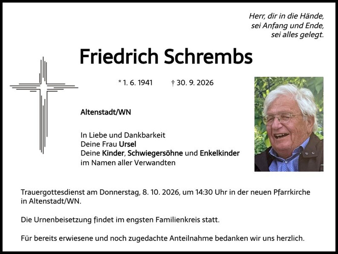 Begleitet durch: Bestattung Schmid - Neustadt/WN