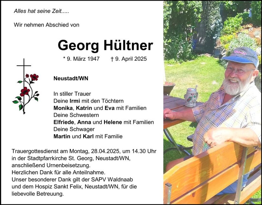 Begleitet durch: Bestattung Schmid - Neustadt/WN