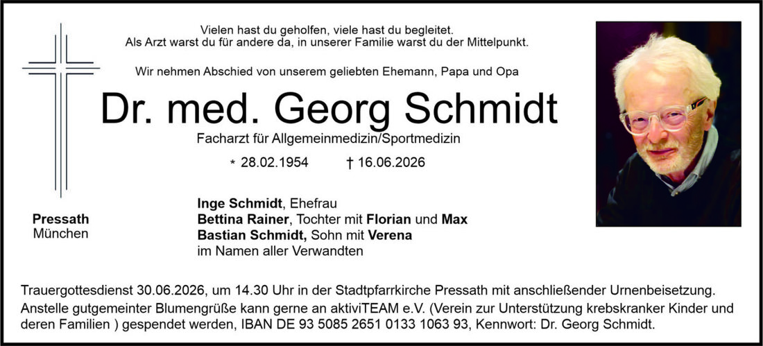 Begleitet durch: Bestattung Bauer - Weiden