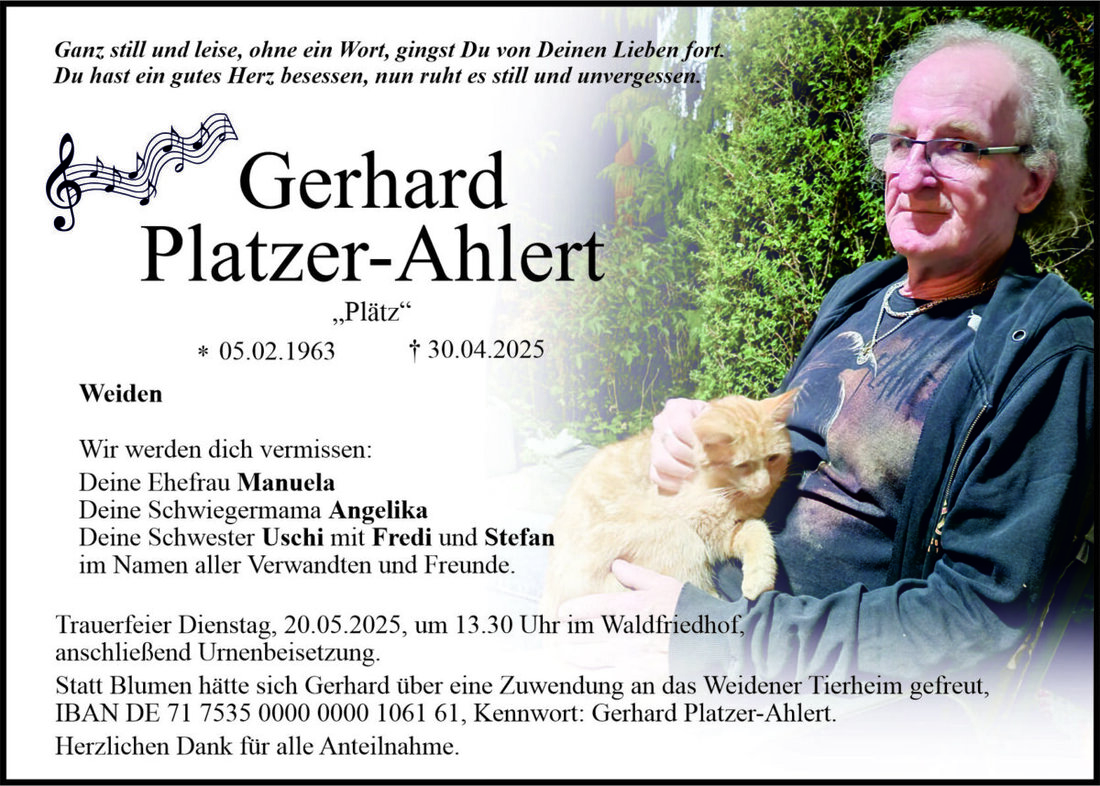 Begleitet durch: Bestattung Bauer - Weiden