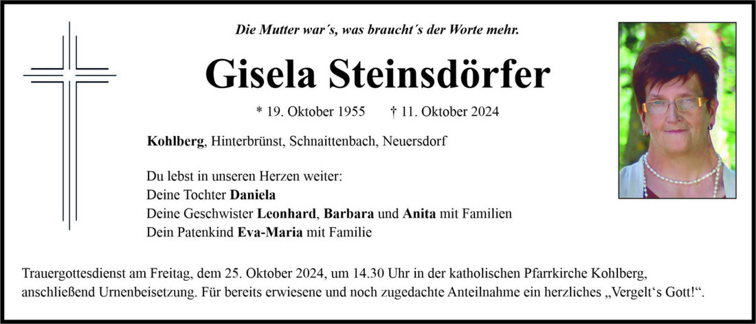 Begleitet durch: Bestattung Bauer - Weiden