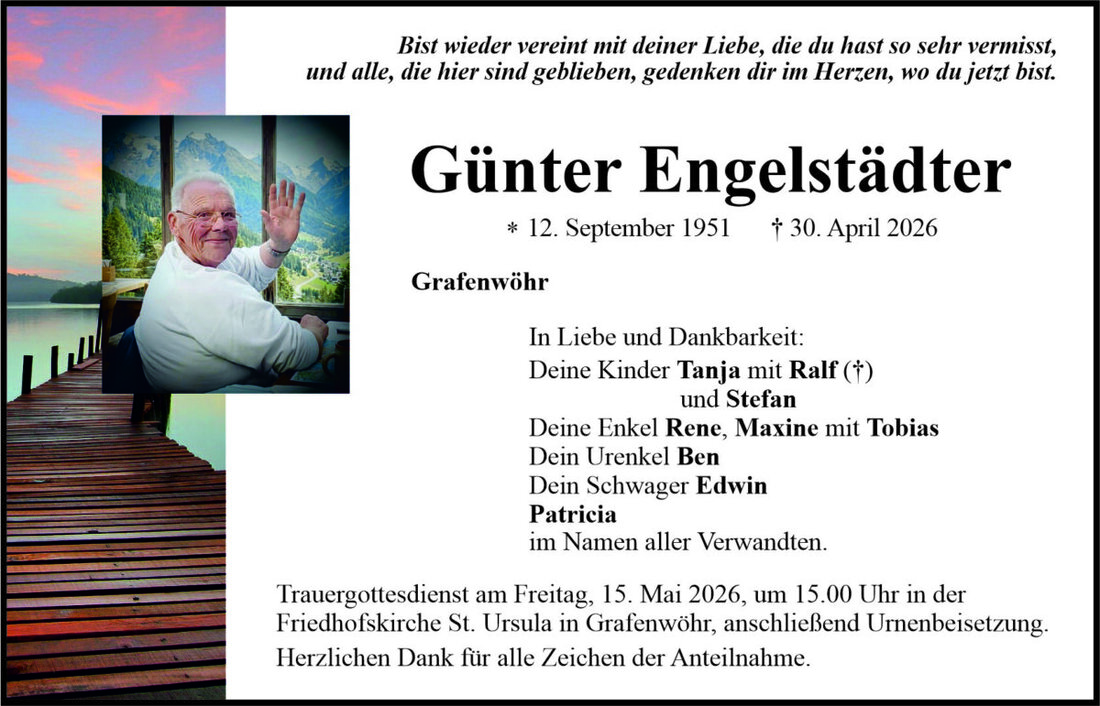Begleitet durch: Bestattung Bauer - Weiden
