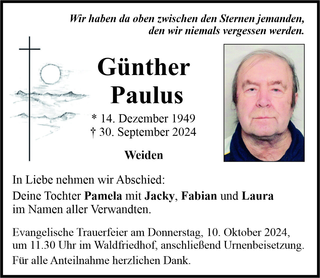 Begleitet durch: Bestattung Bauer - Weiden