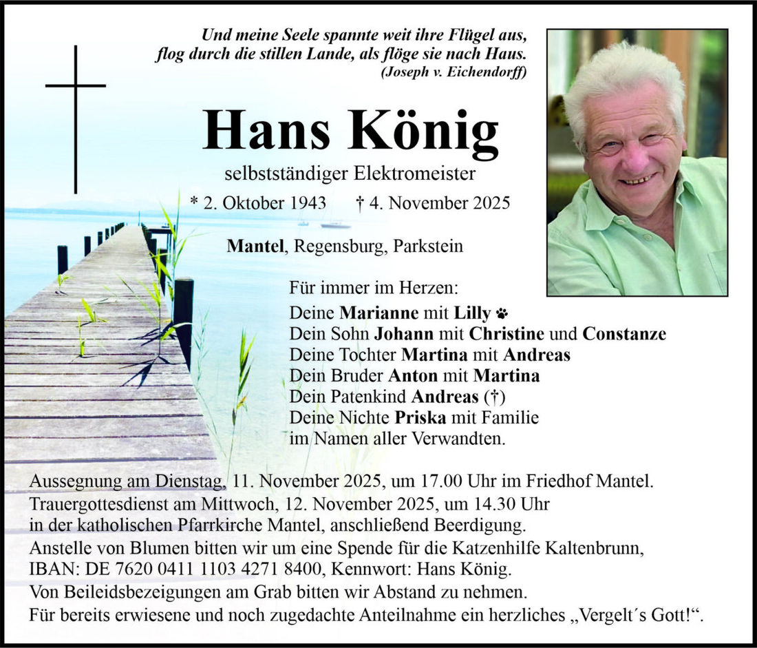 Begleitet durch: Bestattung Bauer - Weiden